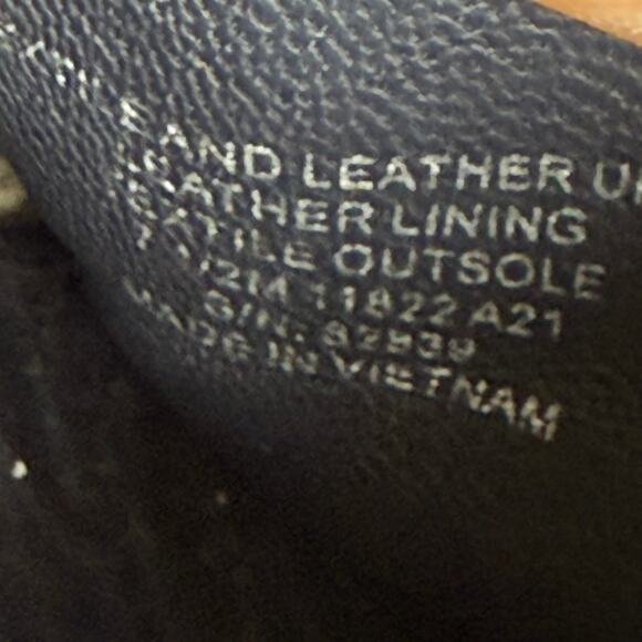 Tory Burch T Monogram Navy Blue/Green Espadrilles Women Flats - W 7.5 - Picture 13 of 13